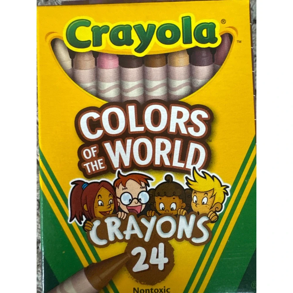 Crayola Colors of the World Colored Pencils Crayons and Pastel Crayons Set 4pk